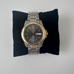 Seiko Watch- Men's Essentials Two-Tone Stainless Steel Bracelet Watch 39mm